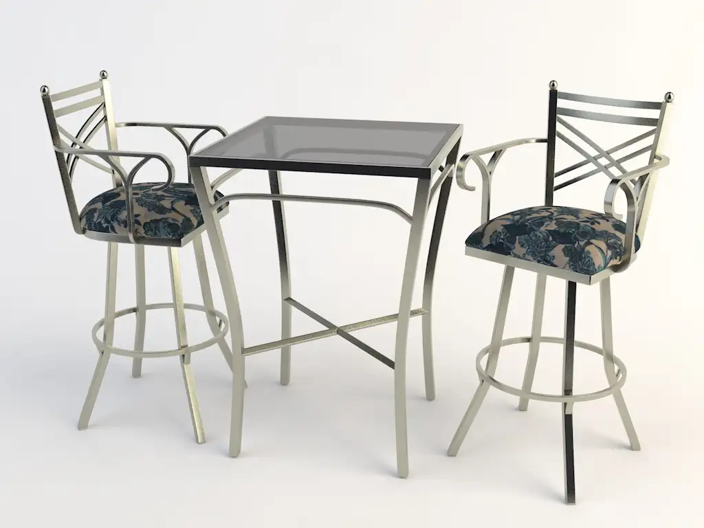 欧式铁艺桌椅 玻璃桌椅C4D模型 Tables and chairs -011 3d model - C4D之家 - yizi.jpg