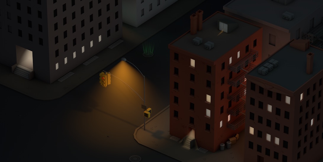 C4D卡通夜景城市街道一角 city building - C4D之家 - cinema4d_ 2017-03-25 22.38.07.jpg