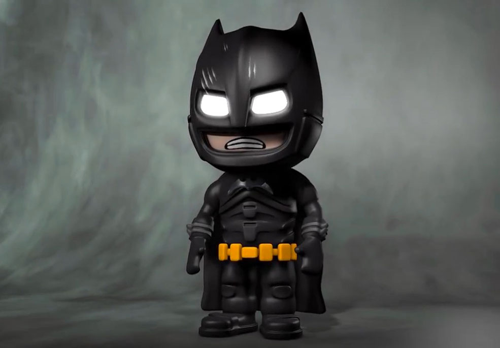 C4D蝙蝠侠玩具建模视频教程 Cinema 4D Tutorial - Batman Toy