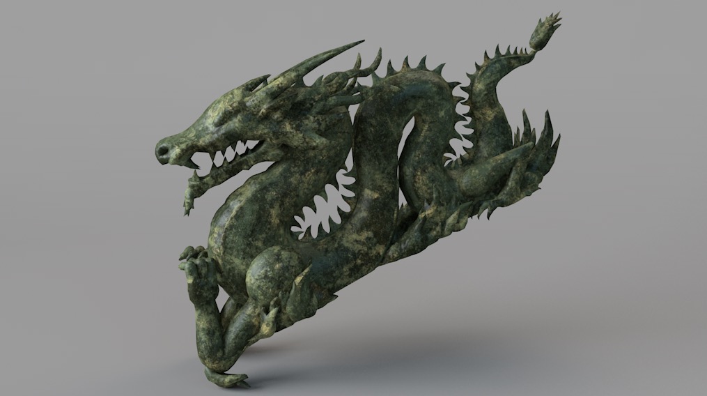 青龙雕塑C4D模型 Temple Dragon Body - C4D之家 - cinema4d_ 2017-03-27 22.20.40.jpg