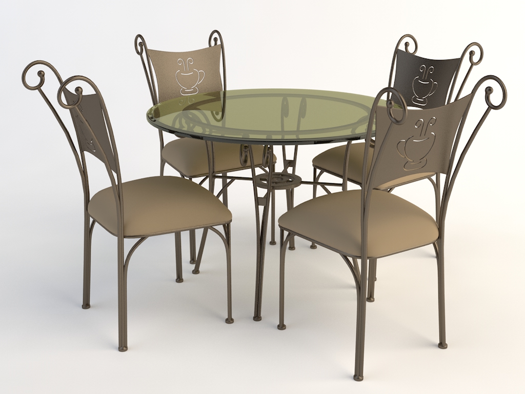 欧式铁艺桌椅 玻璃桌椅C4D模型 Tables and chairs -033 3d model - C4D之家 - chairs-2.jpg