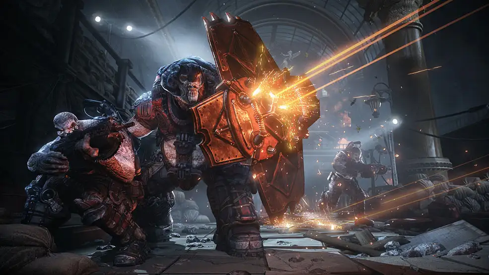 450套C4D射击游戏《战争机器》GEARS OF WAR 1角色动画模型合集