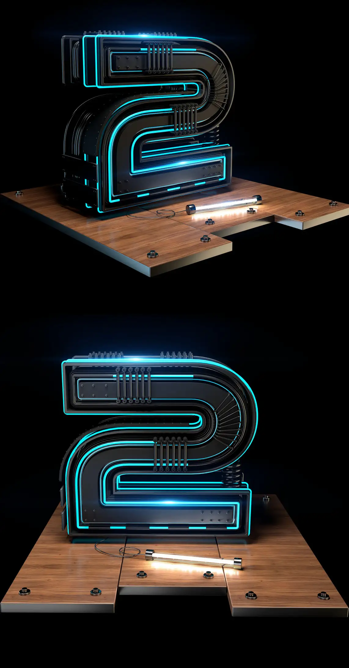 2017 3D字体建模 Modeling practice - C4D之家 - 2.jpg