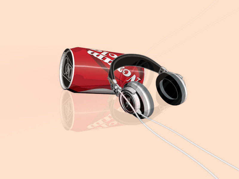 使用c4d预设物体渲染成卡通风 - C4D之家 - 可乐耳机1.jpg