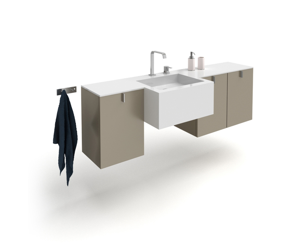 洗手台C4D模型 -002 bathroom 3d model