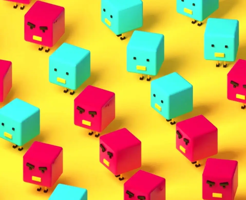 C4D制作一个立方体小角色中文教程 87time