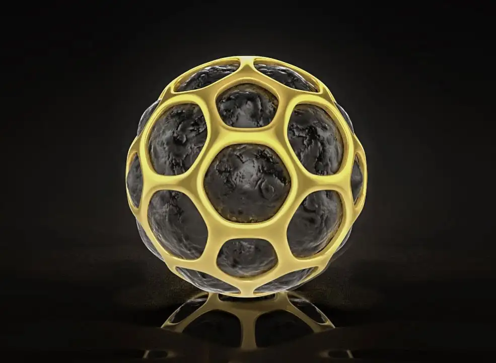 C4D制作镂空创意球教程（含工程文件Bubble Sphere (Cinema 4D Tutorial)）