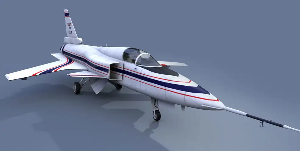 NASA在第四代战斗机C4D模型 X-29A Fighter - C4D之家 - X-29_020_HD.jpg