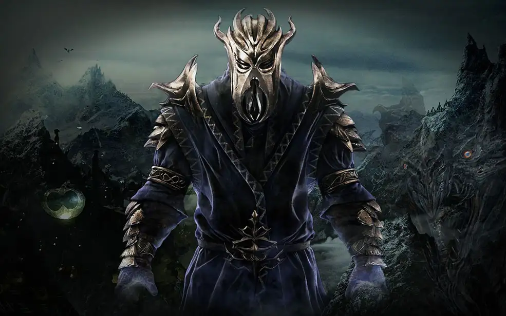 300套C4D动作角色扮演游戏《上古卷轴V：天际·龙裔》DRAGONBORN角色动画模型合集