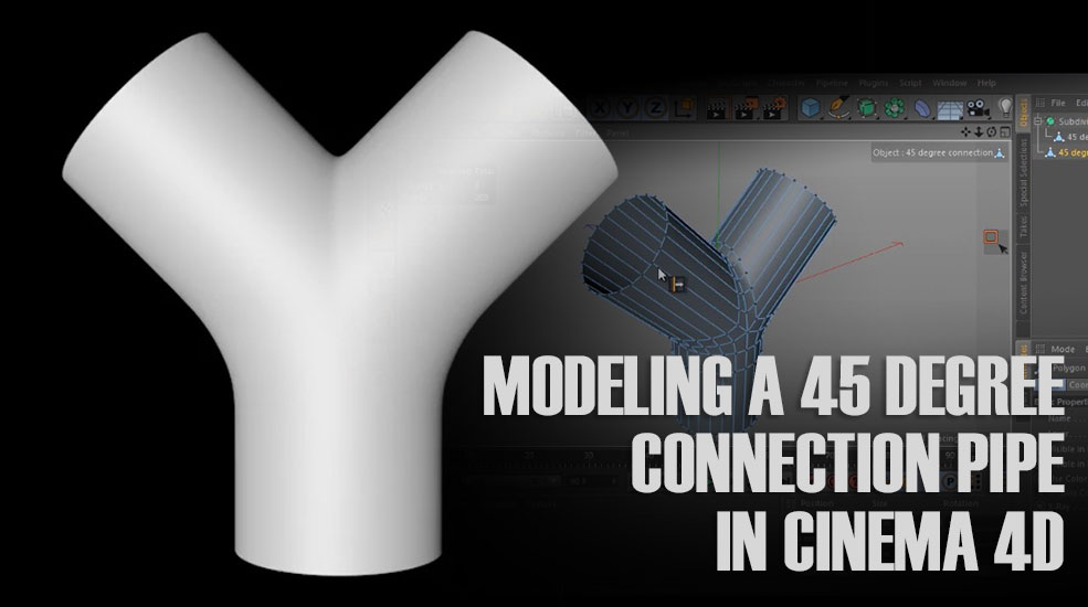 C4D Y形分支管道建模视频教程 Modeling a 45 degree connection pipe - C4D之家 - cinema4d_-2017-04-29-11.35.11.jpg