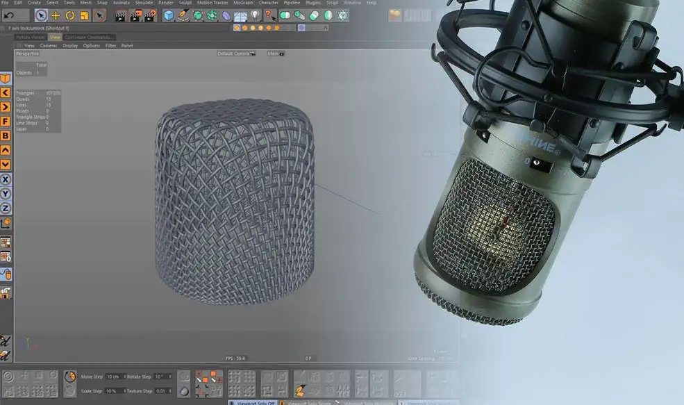 C4D麦克风网罩建模视频教程 Microphone net cover modeling - C4D之家 - cinema4d_-2017-04-29-16.27.08.jpg