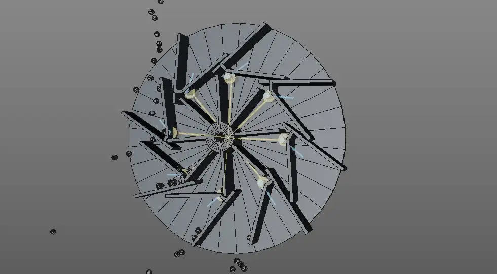 C4D动态叶轮转动 水车转动原理动画工程 paddle wheel dynamic practice - C4D之家 - cinema4d_ 2017-05-04 13.04.28.jpg