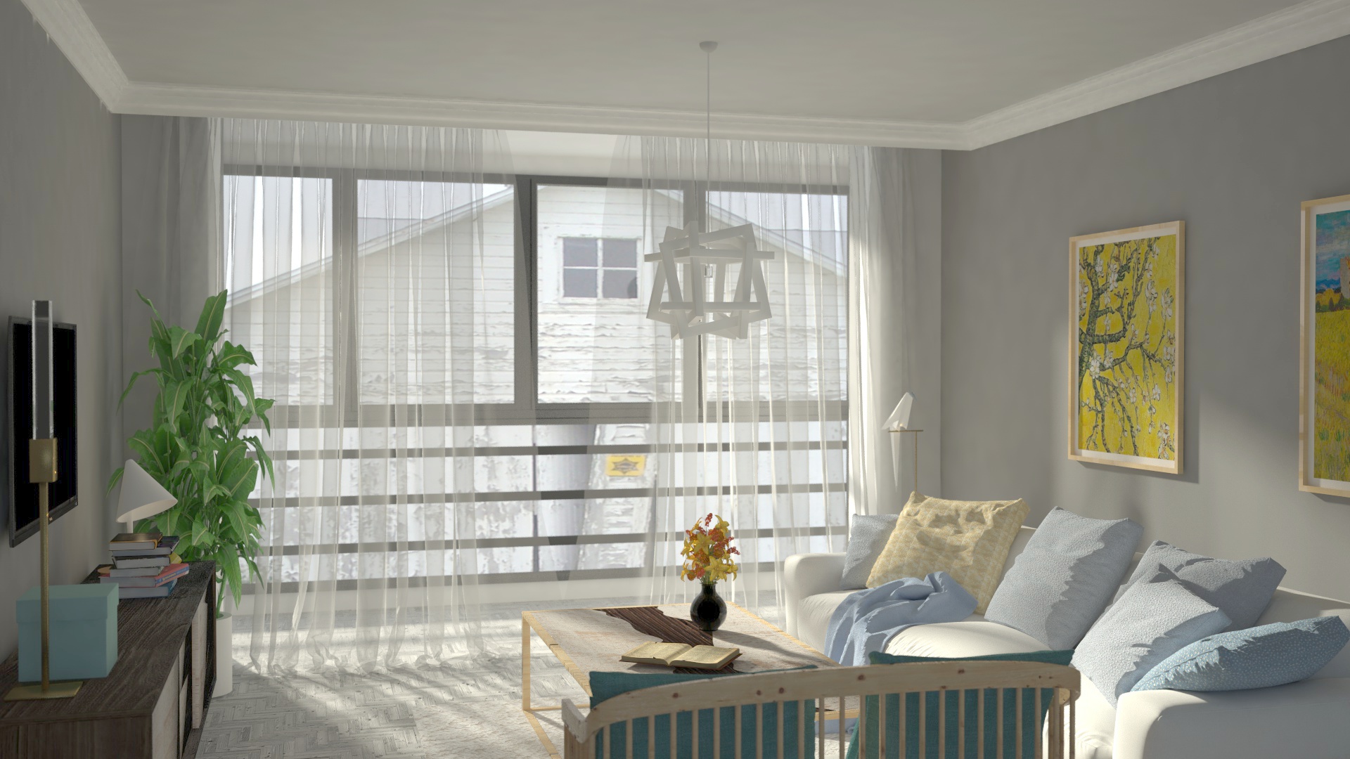 北欧宜家风客厅 - C4D之家 - 北欧客厅最终图加滤镜.jpg