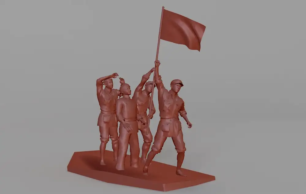 8组红军群体雕塑 革命题材雕塑C4D模型 - C4D之家 - cinema4d_ 2017-05-10 12.05.41.jpg