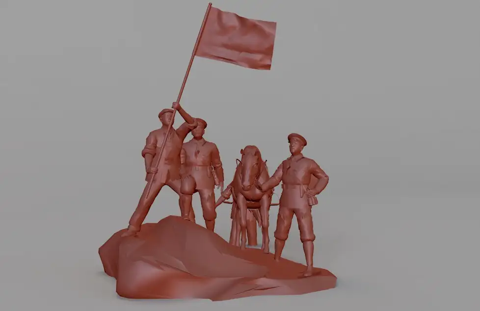8组红军群体雕塑 革命题材雕塑C4D模型 - C4D之家 - cinema4d_ 2017-05-10 12.08.50.jpg