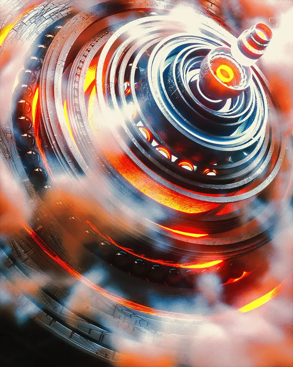 C4D实用工程第370季：科幻轴承设备C4D工程文件 c4d project - C4D之家 - [06-05-17]---Dismantle.jpg
