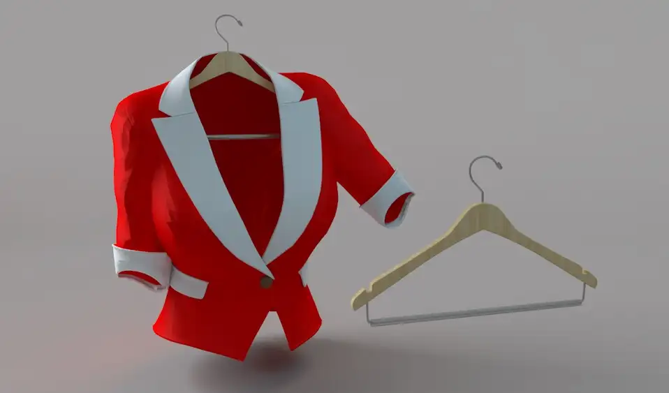晾衣架C4D模型 Clothes hanger