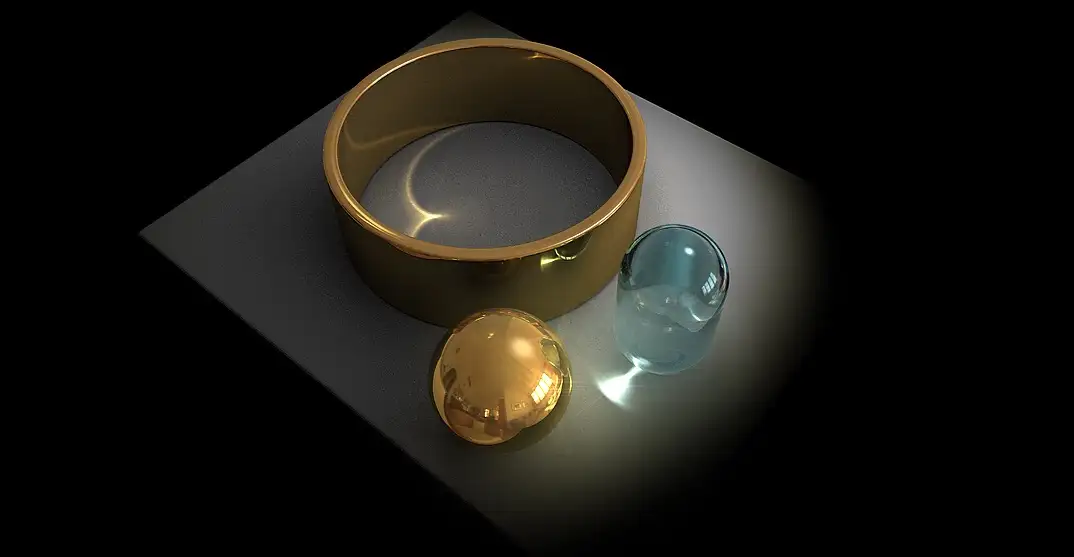 C4D焦散工程文件 Cinema 4D Caustics