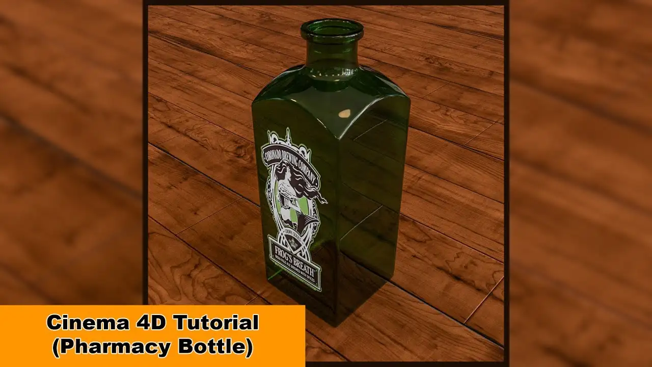 C4D渲染玻璃药瓶教程（含工程文件）Pharmacy Bottle Cinema 4D Tutorial - C4D之家 - maxresdefault.jpg