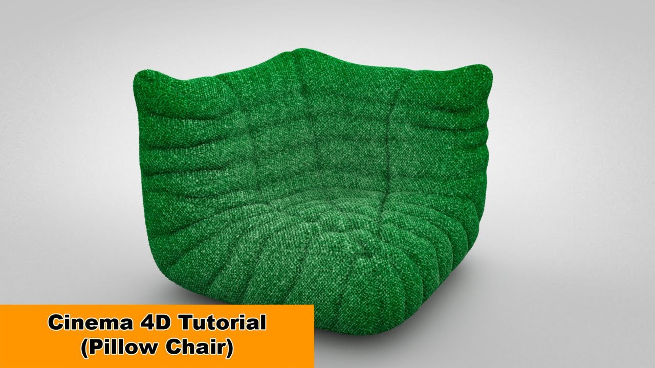 C4D制作一个布艺休闲沙发教程（含工程文件）Pillow Chair Cinema 4D Tutorial - C4D之家 - maxresdefault.jpg