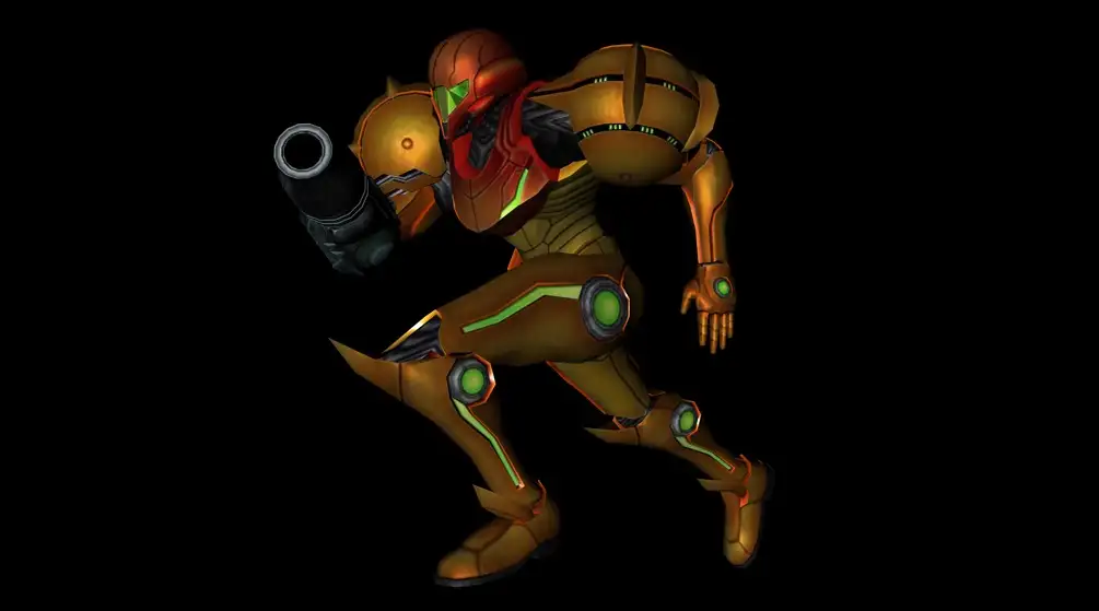 C4D《银河战士》萨姆斯阿兰（Samus Aran）绑定动画角色