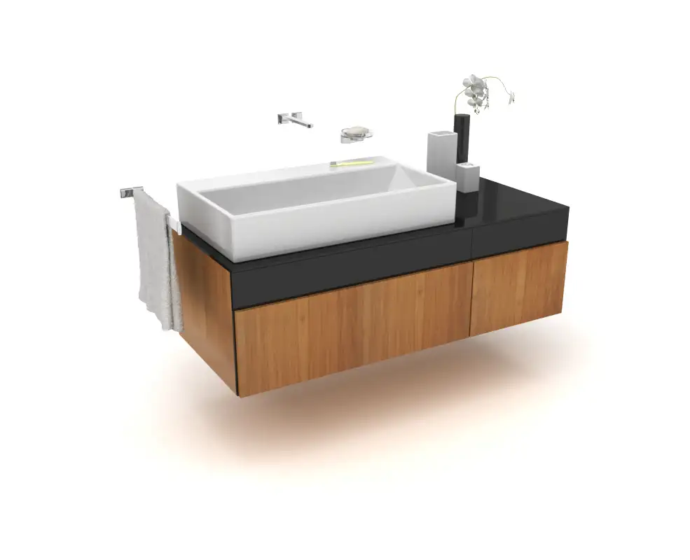 洗手台C4D模型 -029 bathroom 3d model