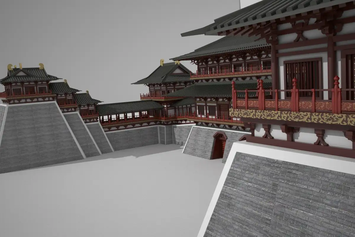 应天门建筑复原 - C4D之家 - 应天门1.jpg