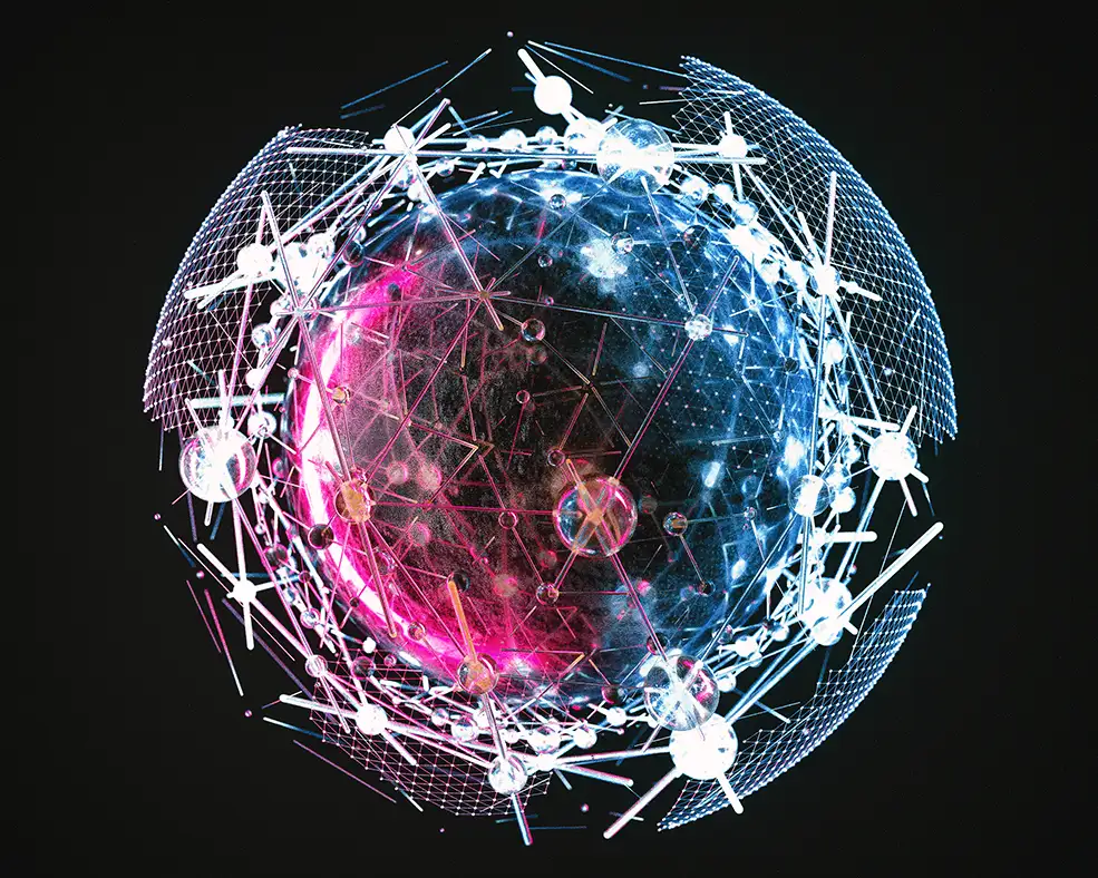 C4D实用工程第401季：科幻圆球创意C4D工程文件 c4d project