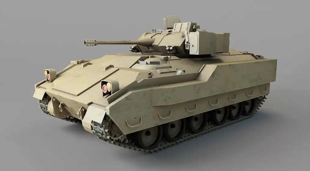 美军坦克 布拉德利履带式装甲战车C4D模型 Bradley Tank 3d model - C4D之家 - cinema4d_ 2017-06-14 09.18.36.jpg