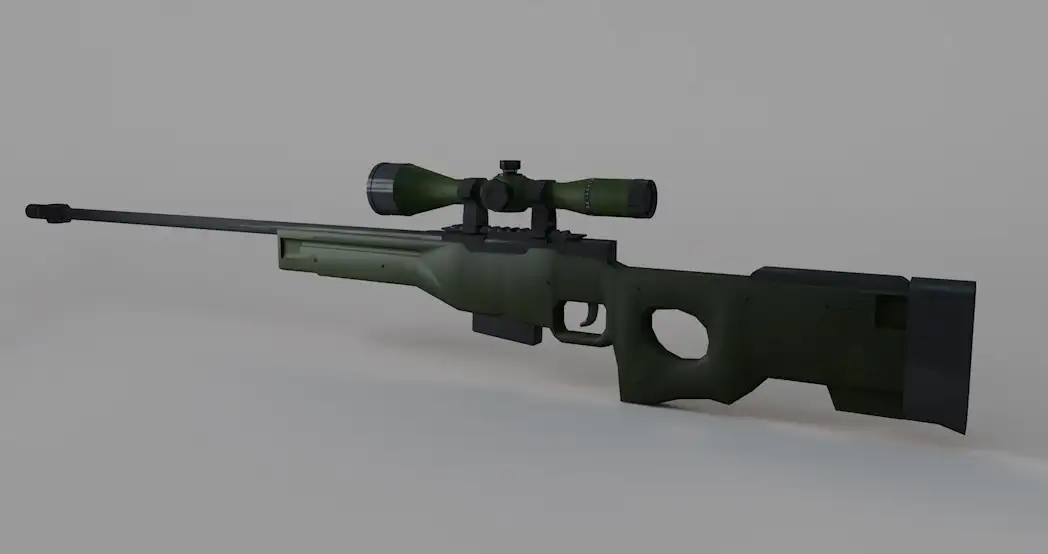 AWP高精度步枪 狙击步枪C4D模型 AWP with assets - C4D之家 - cinema4d_ 2017-06-16 16.35.45.jpg