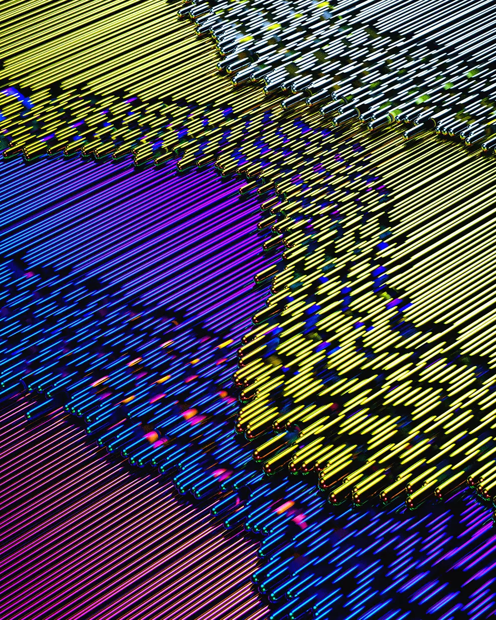 C4D实用工程第410季：条形柱交错动画C4D工程文件 c4d project
