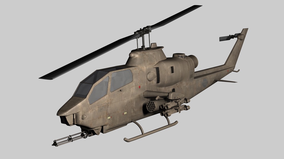 美陆军反坦克武装直升机 AH-1“眼镜蛇”直升机C4D模型 - C4D之家 - cinema4d_ 2017-06-20 11.58.11.jpg
