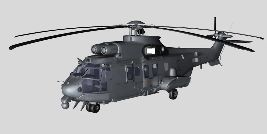 欧洲直升机 军用直升机C4D模型 Eurocopter - C4D之家 - cinema4d_ 2017-06-20 14.45.22.jpg