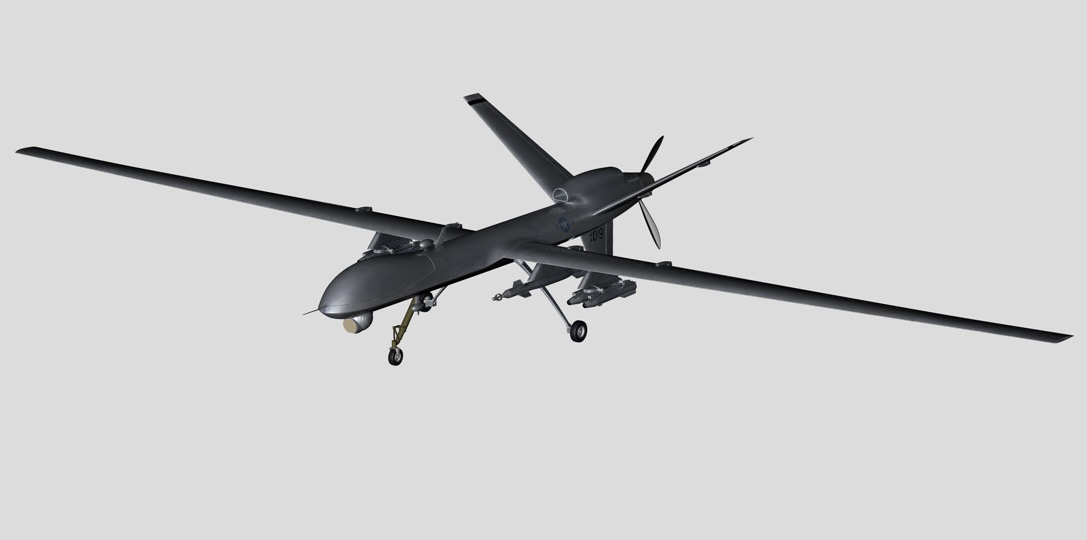 美国空军无人飞机 捕食者无人机C4D模型 MQ-1 Predator - C4D之家 - cinema4d_ 2017-06-20 23.31.52.jpg