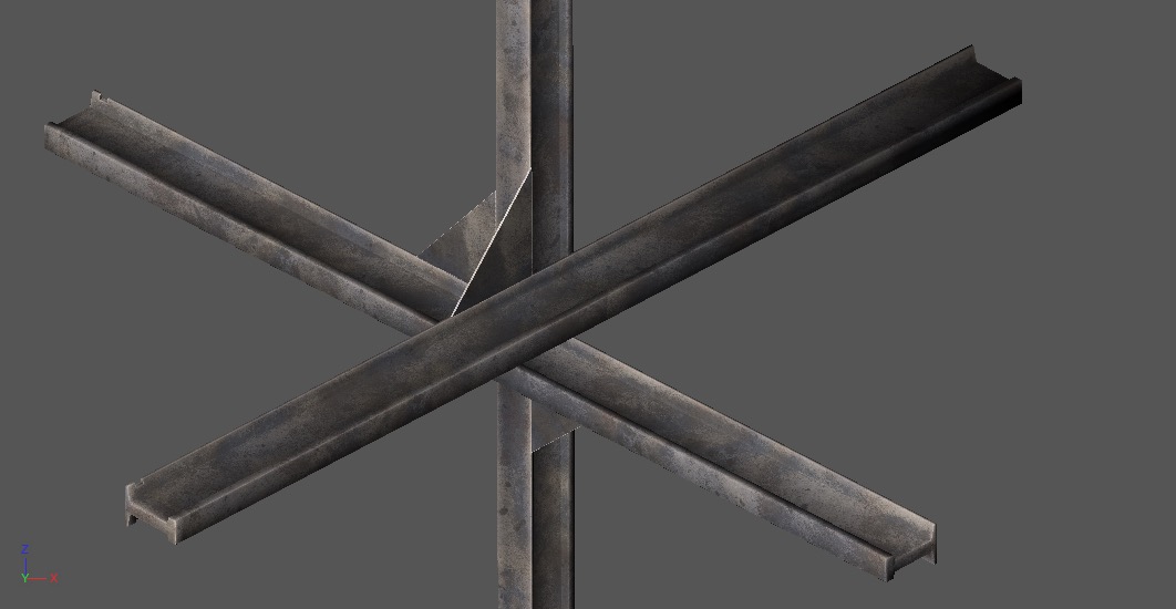 生锈的工字钢C4D模型 - C4D之家 - cinema4d_ 2017-06-20 23.48.54.jpg