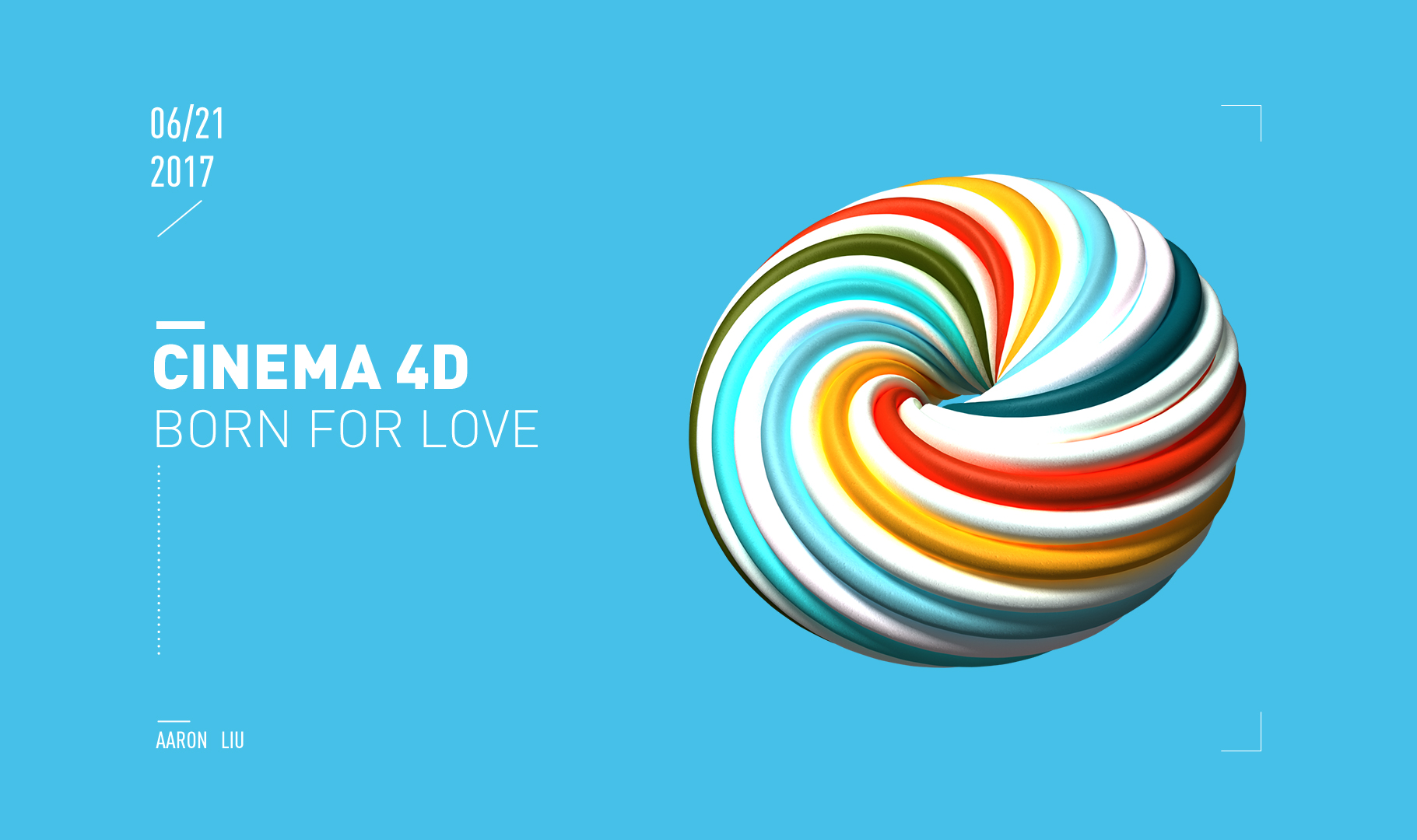 甜甜圈，自己学习练习 - C4D之家 - C4D雪糕.jpg