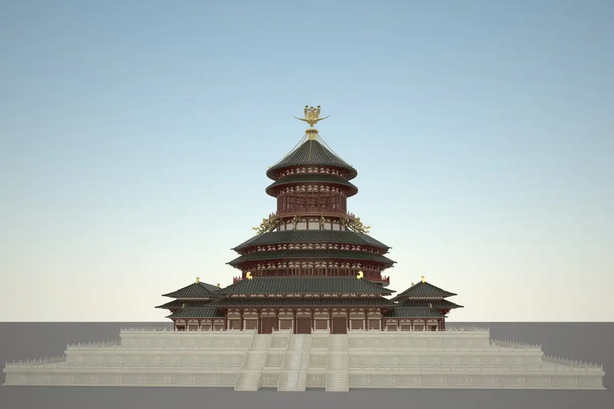 万象神宫建筑复原 - C4D之家 - 万象神宫6.jpg