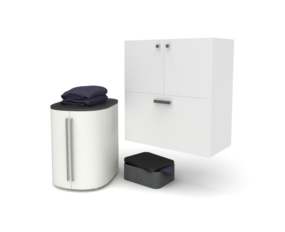 卫生间收纳柜C4D模型 Toilet storage cabinet - C4D之家 - 034.jpg