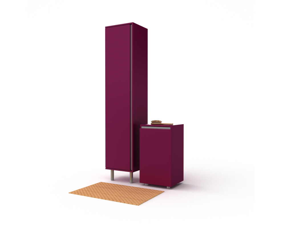 卫生间储物柜 立柜C4D模型 Toilet storage cabinet - C4D之家 - 037.jpg