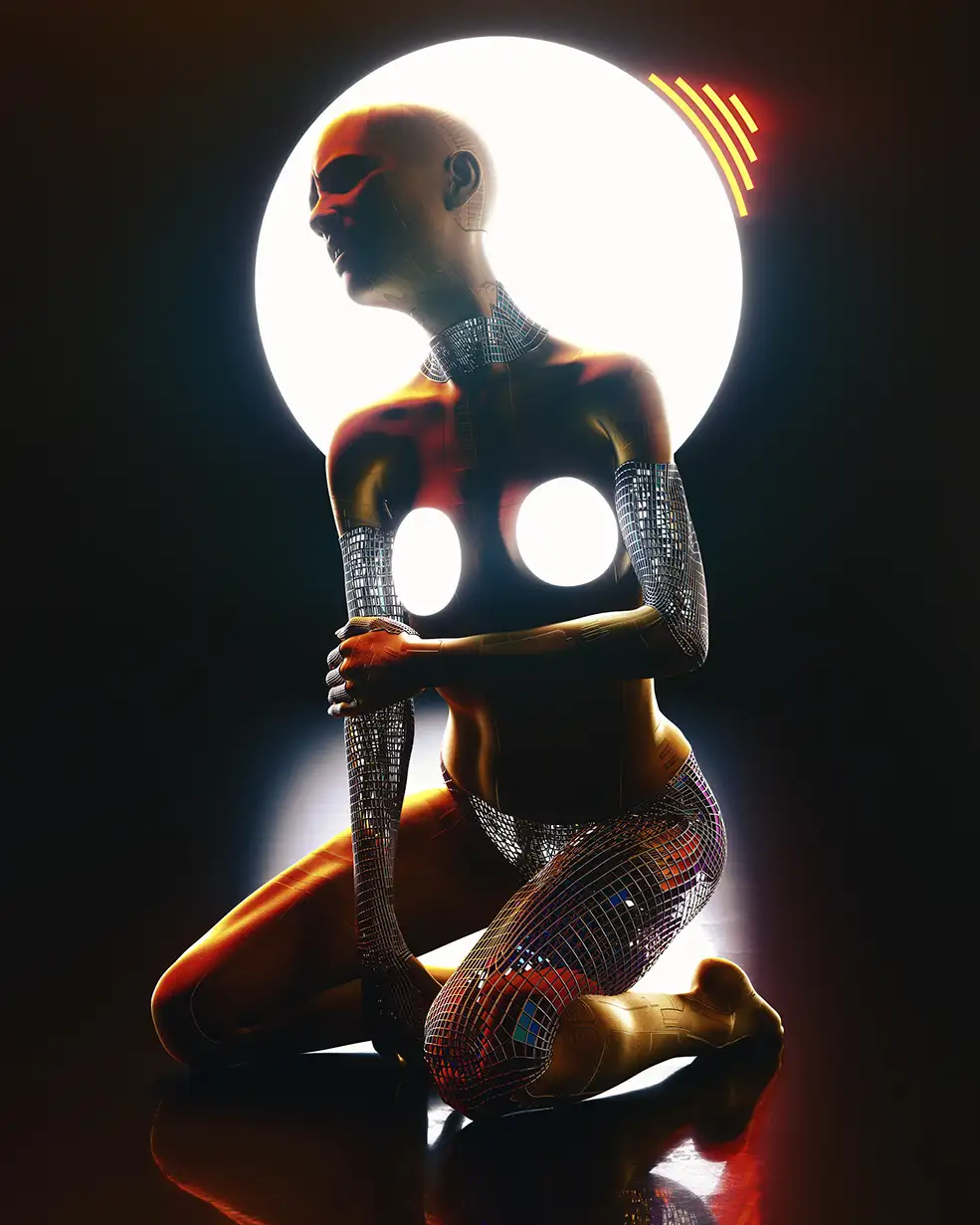 C4D实用工程第418季：科幻机器人女性人体创意C4D工程文件 c4d project - C4D之家 - [26-06-17]---Renaissance.jpg
