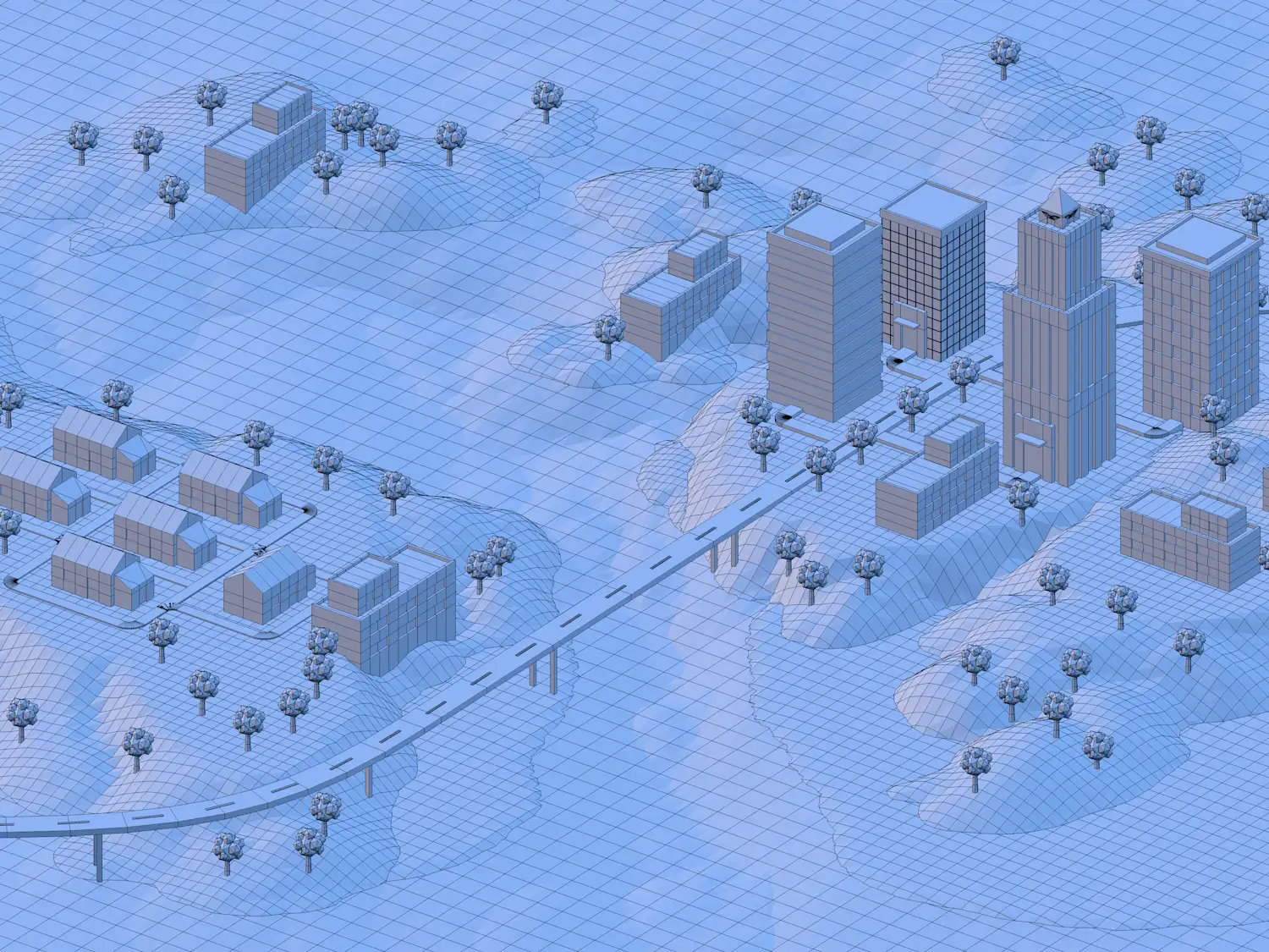 卡通建筑 - C4D之家 - 1.jpg