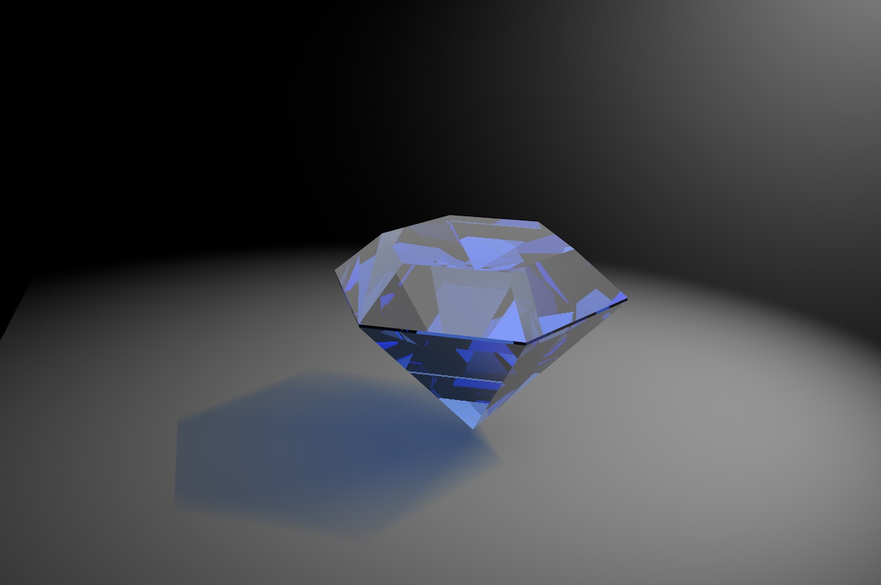 新手临摹练习 - C4D之家 - 钻石