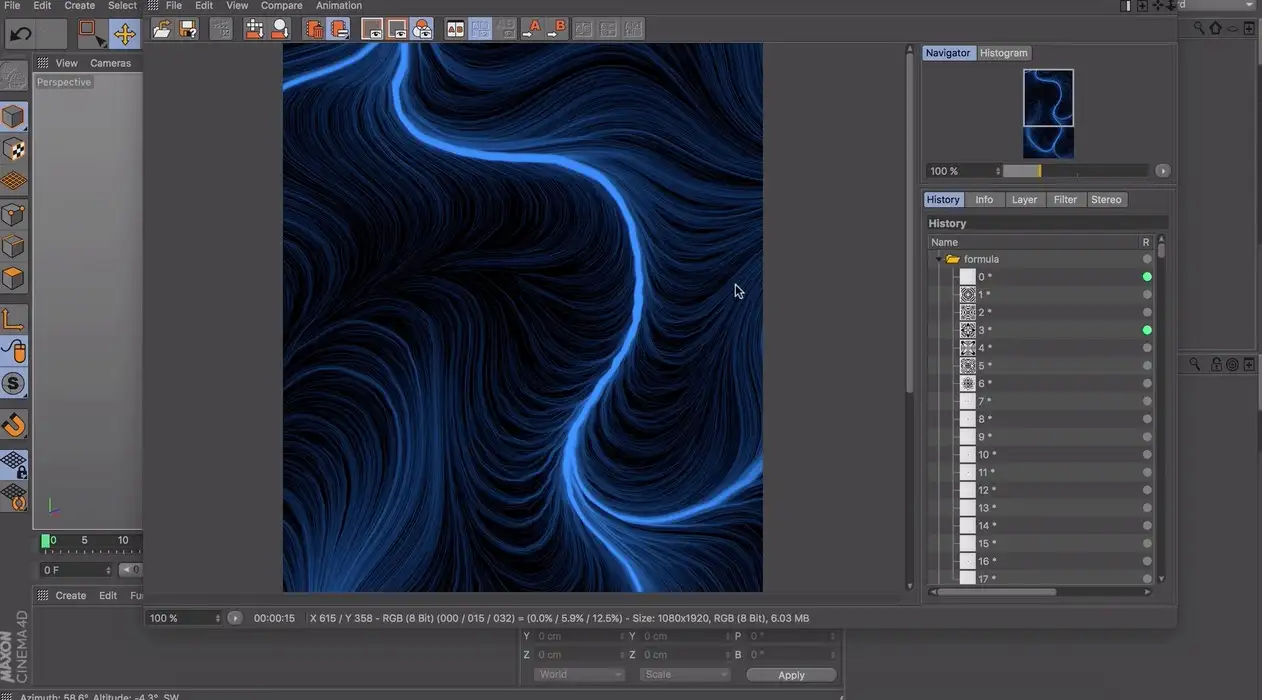 C4D利用XPresso制作出漂亮的流线效果 Cinema4d – Perlin Flow Fields Tutorial [RUS]