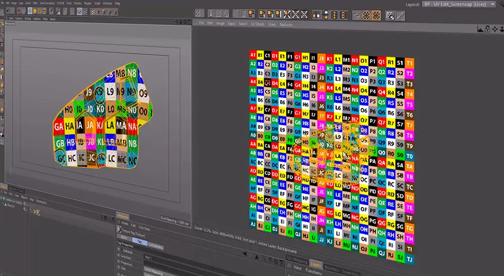 C4D展UV贴图教程 UV Unwrapping in Cinema 4D