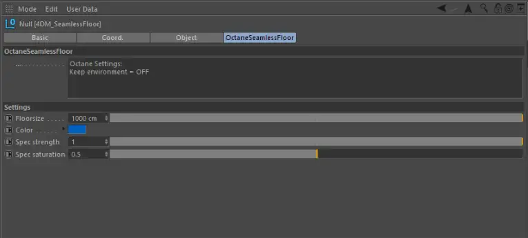 C4D OCTANE渲染器灯光预设 CINEMA 4D OCTANE LIGHT Simple Octane Lightkit - C4D之家 - SeamlessFloor.png