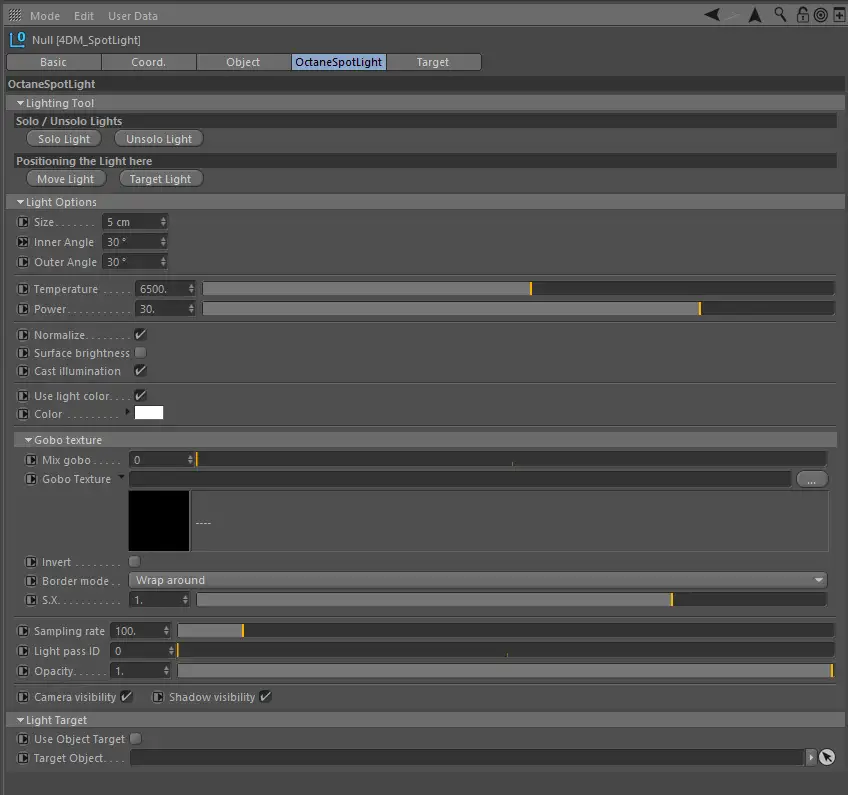 C4D OCTANE渲染器灯光预设 CINEMA 4D OCTANE LIGHT Simple Octane Lightkit - C4D之家 - SpotLight.png