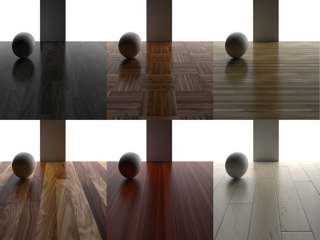 Thea Render渲染器木地板纹理材质合集包Thea Render Material Pack Vol.2