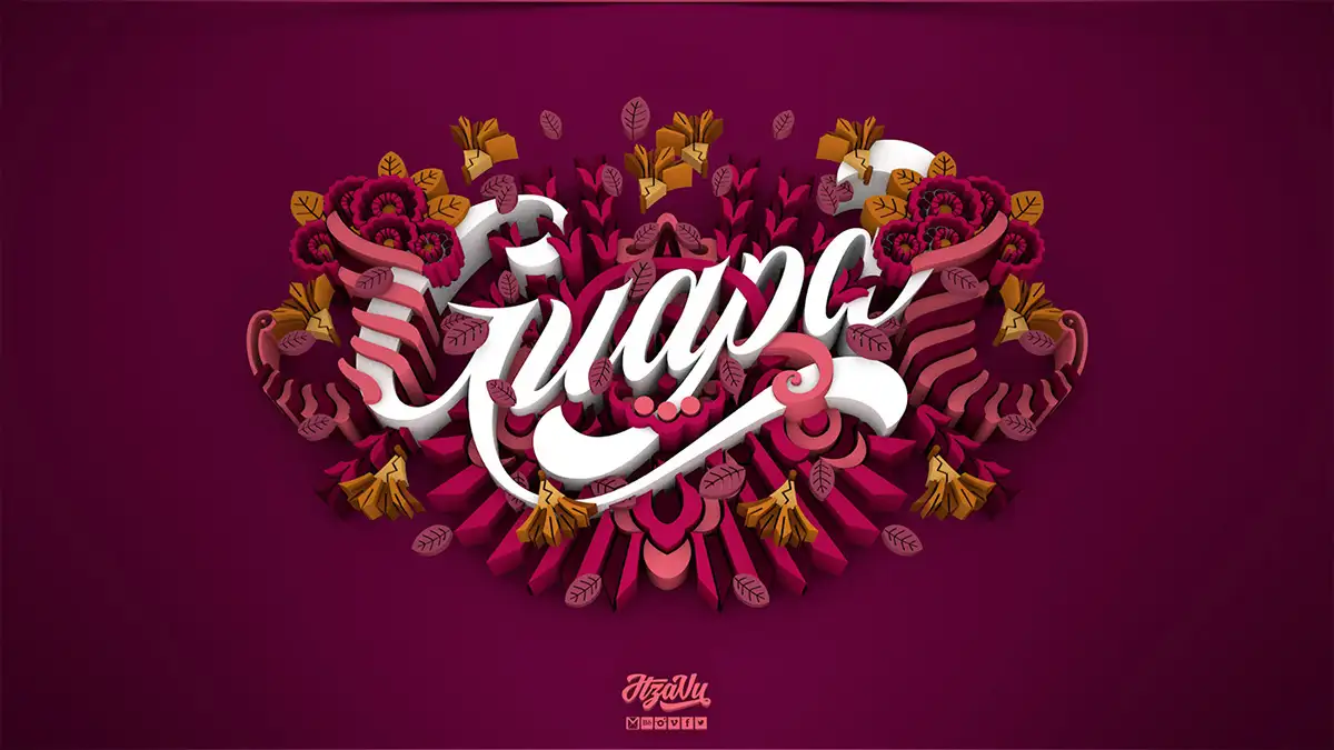 C4D花体文字创意设计 Halagos 3D - C4D之家 - 54f49918056199.56e1fc6a7c15e.jpg