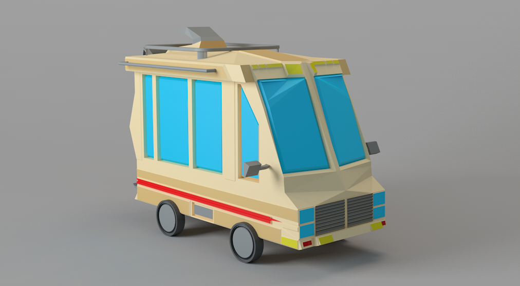 卡通小汽车C4D模型 van 3d model - C4D之家 - 屏幕快照 2017-08-02 00.30.02.png