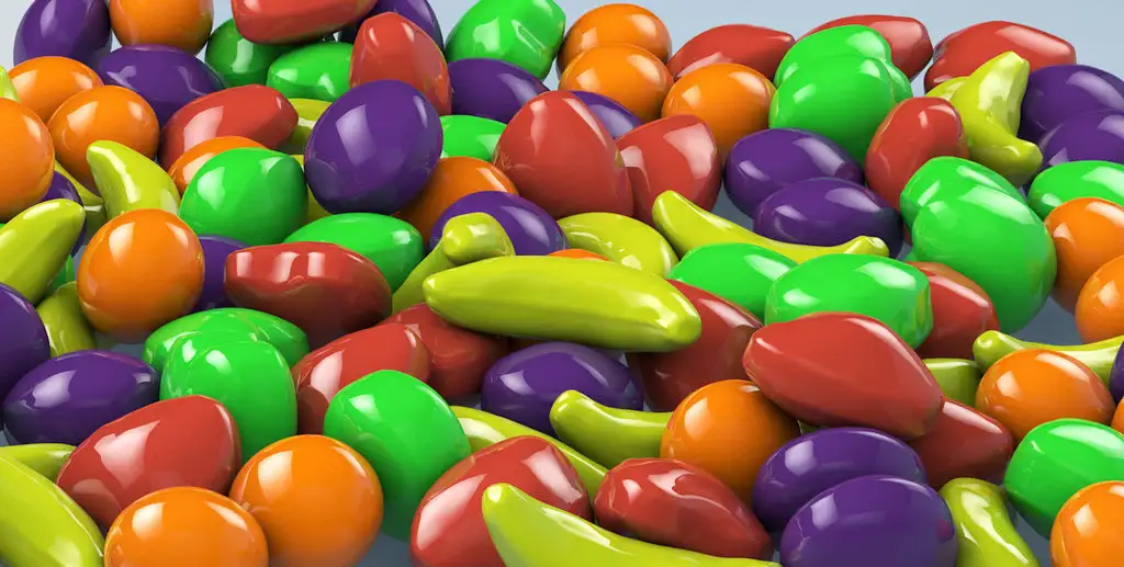 C4D糖果汇聚动画工程文件 Runts Dynamics